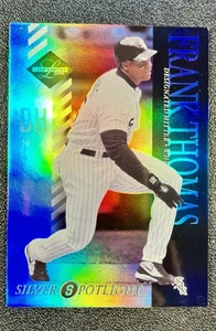 Leaf Limited Silver Spotlight 002/100 2003 Frank Thomas #49 MLB HOF White Sox - Imagen 1 de 4