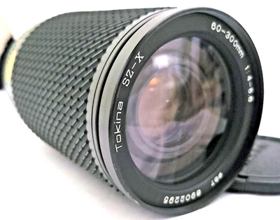 Tokina SZ-X 60-300mm F/4-5.6 Lens for Nikon F No. 8902295 VG - Image 1 of 4