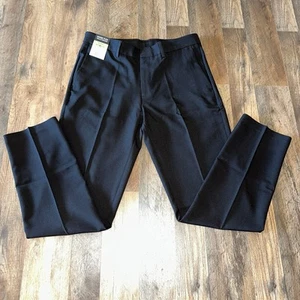 Kenneth Cole Reaction Men's Black 32x30 SuperFlex Waist Slim Techni-Cole Pants - Picture 1 of 8