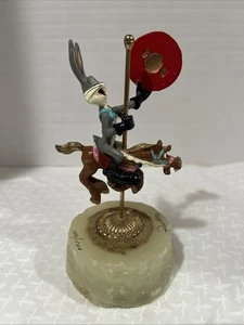 Ron Lee Bugs Bunny 1996 signierte Karussell Figur #1132/1500 Limited Edition - Bild 1 von 8