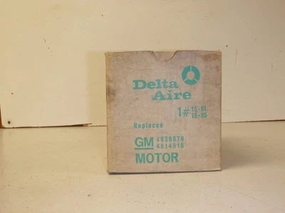 1967-81 NOS BLOWER MOTOR CHEVELLE/CAMARO/IMPALA SS PART # 4939678 & 4914916 - Image 1 of 4