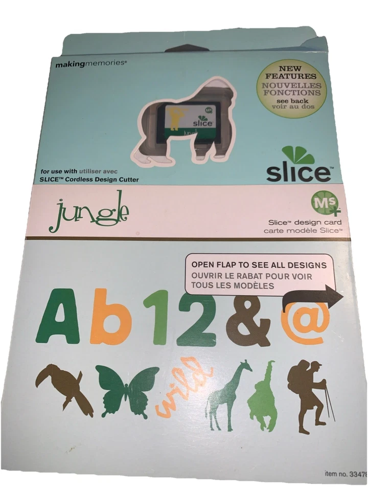 Tarjeta de diseño Making Memories Jungle Slice Foto 1 de 4