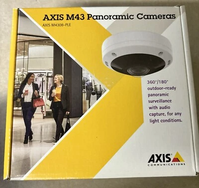Axis M4308-PLE Network Panoramic Dome Camera 02100-001. - Image 1 of 4