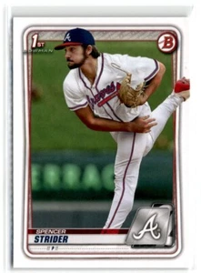 2020 Bowman Draft Paper Base Spencer Strider #BD-20 Atlanta Braves - Bild 1 von 2