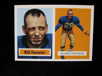1994 Bill Forester Green Bay Packers (1957 Series) Topps Archives #69 - Image 1 of 2