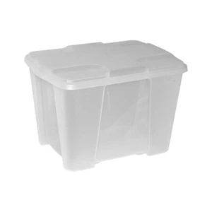 Contenitore multiuso trasparente con coperchio 39x29xh27 cm - Art Plast - Foto 1 di 1