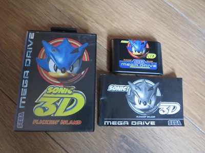 Sonic 3D Flickies' Island Mega Drive uk tracked delivery - Image 1 of 3