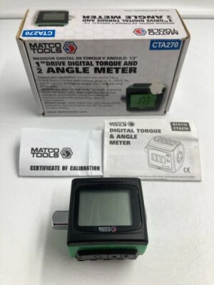 MATCO TOOLS CTA270 1/2" DRIVE TORQUE AND ANGLE METER (AP2043333) - Image 1 of 4
