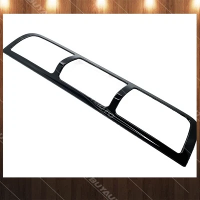 Glossy Black 3rd Brake Light Cover ABS Trim Overlay For 2009-2018 Dodge Ram - Image 1 of 4