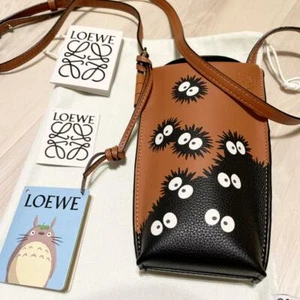 LOEWE Ghibli Totoro Dust Bunnies Bag Gate Pocket Hayao Miyazaki - Picture 1 of 5