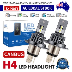 2×H4 LED FOR TOYOTA COROLLA 1995.05-2000.02 Low Beam /up to 1999.09 High Beam AU - Picture 1 of 23