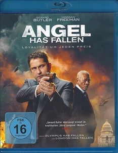 ANGEL HAS FALLEN -ACTION MIT GERARD BUTLER & MORGAN FREEMAN -Blu Ray -Neuwertig - Foto 1 di 2