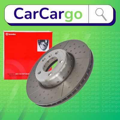 Brembo Vented Front Brake Discs Pair BMW 1 Series 118d xDrive 2013-2019 340 mm - Image 1 of 4
