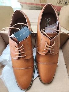 Clásicos Zapatos de Negocios Formales Oxfords para Hombres Modernos Derby Oxford AMY9003 - Imagen 1 de 10