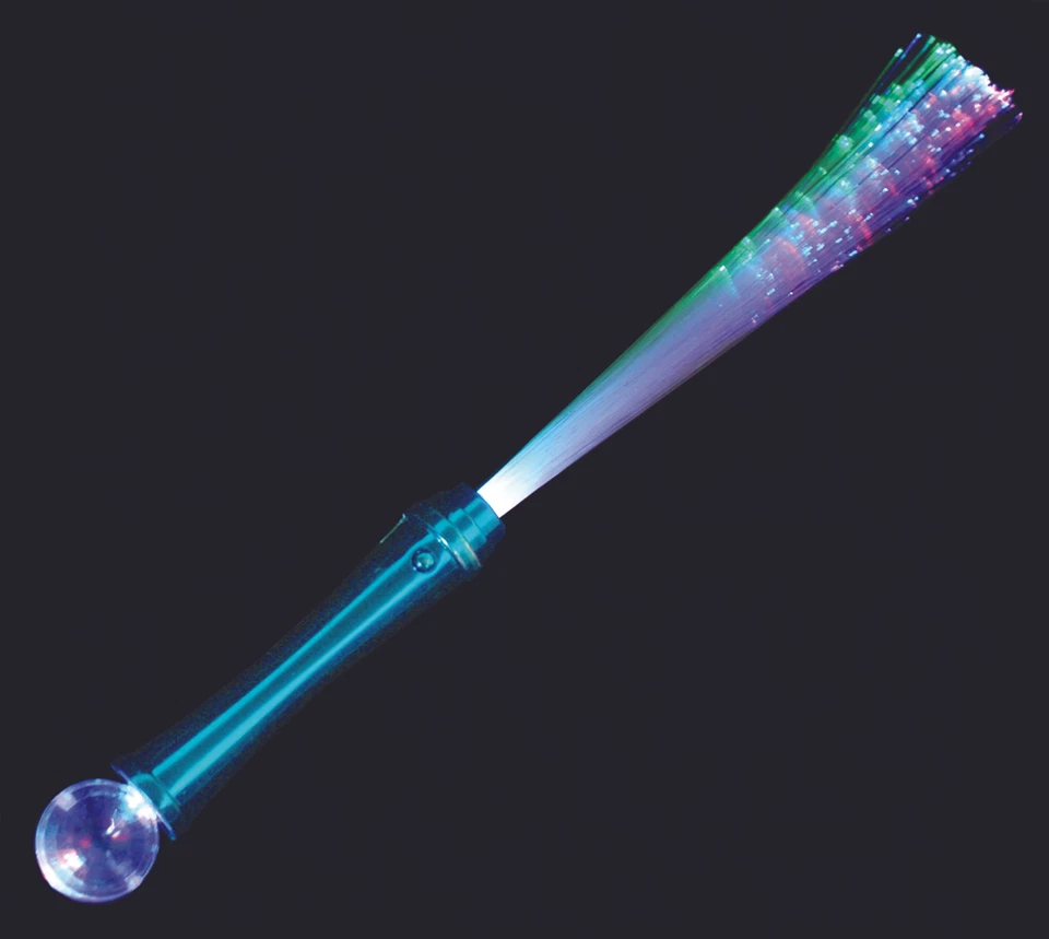 BEAMZ DELIGHTFUL TOYS Mini bola de fibra óptica varita de antorcha de iluminación para niños juguete sensorial niños Reino Unido