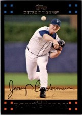 2007 TOPPS #155 JEREMY BONDERMAN DETROIT TIGERS