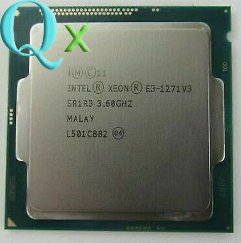 Intel Xeon E3-1271 V3 LGA-1150 CPU Processor SR1R3 3.6GHZ Quad-Core 8MB - Image 1 of 1