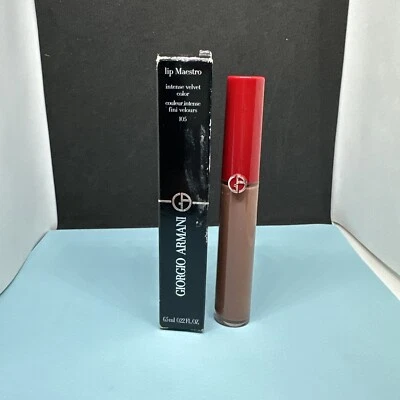 GIORGIO ARMANI Lip Maestro Intense Velvet Color 0.22 fl oz SOSPIRI 105 - Image 1 of 4