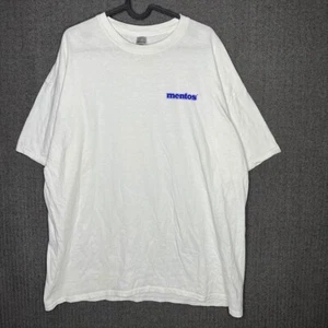 Gildan Tshirt Men's 2XL White Graphic Print Mentos Chewy Fresh Promo y2k Pop - Picture 1 of 10