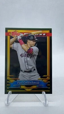 2021 Topps Finest Flashbacks Paul Goldschmidt St Louis Cardinals MVP # 138 - Image 1 of 3