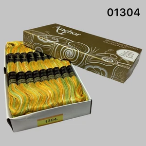 Anchor Stranded Cotton Thread Hand Embroidery Stitch Thread Set of 25 Shade 1304 - Picture 1 of 3