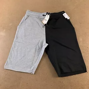 Evolution In Design Boys Large (14/16) Black Gray Pocketed Casual Shorts NWT - Picture 1 of 5