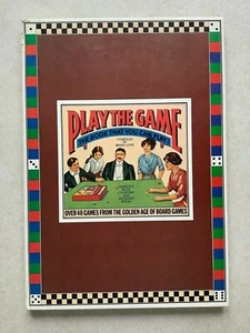Play the Game Hardback Book with Counters & Detailed rules by Brian Love - Picture 1 of 10