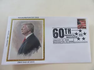Donald Trump 2025 Inauguaration Day Cover auf Colorano Cover [Cachet Variety #3] - Bild 1 von 2
