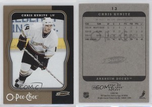 2007-08 O-Pee-Chee Chris Kunitz #13