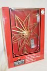 New 15" Christmas Lighted Star Tree Topper Decoration Indoor Light Remote Timer