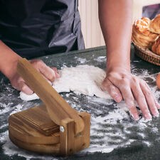 Wooden Tortilla Press Dough Maker Chapati Roti Taco Corn Kitchen Tool-UO