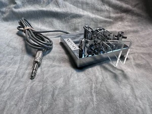 Bencher BY-2 Base Cromata Iambic Paddle Ham Radio Telegrafo Codice Morse Chiave CW - Foto 1 di 14
