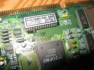 Rarest TOPRO video card ISA VGA for crt/flat panel - Picture 1 of 3