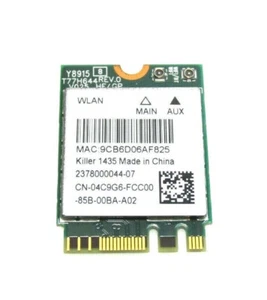 SCHEDA RETE GAMING KILLER 1435 WIFI BLUETOOTH M.2 1200 802.11ac AC 9560 NGW - Picture 1 of 2