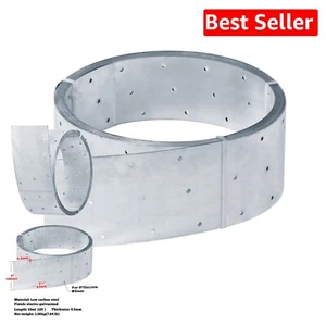 Robusta Cinghia in Acciaio Traforato 32ft - Larghezza 4" per Supporto Strutturale - Foto 1 di 4