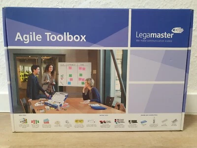 Edding Agile Toolbox Scrum Kanban Legamaster Moderationskoffer Planning Poker - Bild 1 von 4