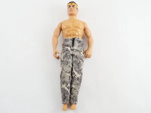 Action Man 1995 Hasbro – Bandeau Orange Figürchen Artikuliert Grau - Picture 1 of 9