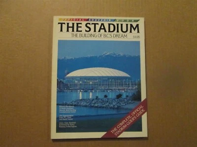 MLB Toronto Blue Jays Vintage 1986 The Stadium Of B.C.'s Dream Program - Image 1 of 4