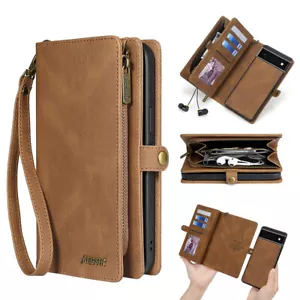 Wallet Leather Phone Cover For Google Pixel6 7 8 9 5 4 3Pixel 5A 4A 3A XL 4G 5G - Picture 1 of 9