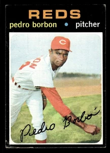 1971 Topps #613 Pedro Borbon - VG-VGEX *TedsCardShack* - Picture 1 of 2