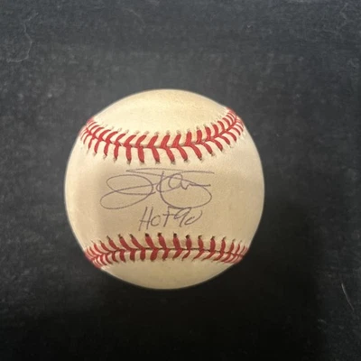 Jim Palmer Signed Autographed "HOF 90" Gene Budig Baseball - Image 1 of 2