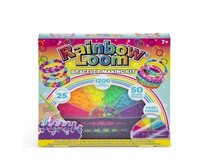 Rainbow Loom Rubber Band Bracelet Making Craft Kit, Ages 7+ - Picture 1 of 5