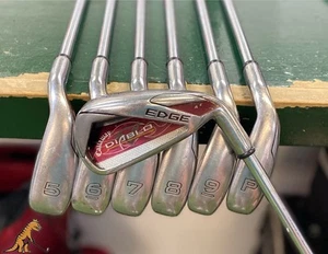 Used RH Callaway Diablo Edge Iron Set 4-PW Diablo Uniflex Steel - Picture 1 of 13