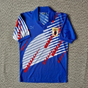 Maglia Home Nazionale Giappone 1993 Puma Ufficiale JP L(US M) F/S dal Giappone - Foto 1 di 10