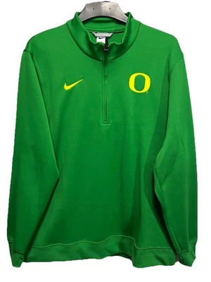 Nike x Oregon Ducks On Field 1/2 Zip Coaches Dri-Fit College Long Sleeve XL NWT - Image 1 of 4