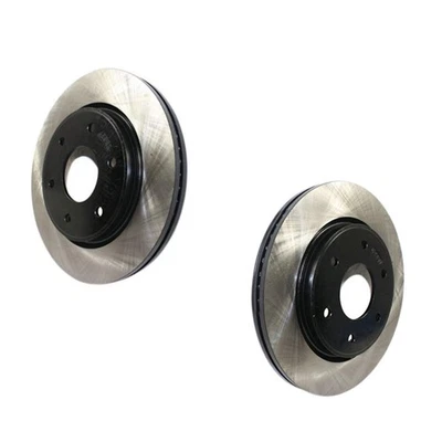 CONJUNTO-CE120-42090-2 discos de freio centrais conjunto de 2 rodas dianteiras para Nissan TITAN QX56 - Imagem 1 de 4