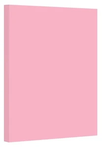 Papel para cartulina color pastel rosa, cubierta 67 lb cartulina peso medio, para A... - Imagen 1 de 5