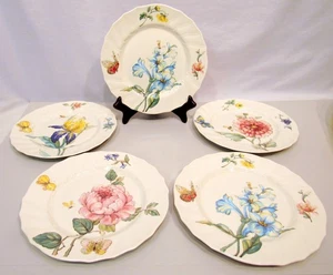 FIVE VINTAGE VILLEROY & BOCH PREMIUM PORCELAIN BOUQUET PATTERN DINNE (EZS003395) - Picture 1 of 12