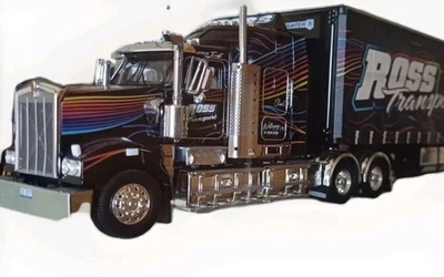 DRAKE KENWORTH TRUCK + TRAIN TRAILER 1/50 ~ ORIGINAL BOX - Immagine 1 di 4