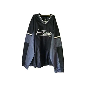 Chaqueta De Colección NFL Seattle Seahawks Satén Starter Azul Marino Talla X Grande Bombardero - Imagen 1 de 9